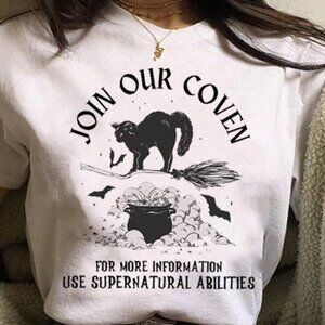 Cartoon Witch Magic Tshirt